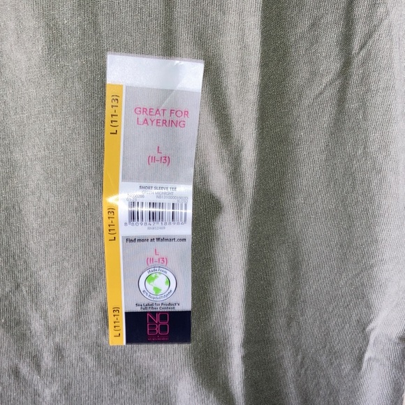 NWT NO BOUNDARIES CREW NECK TEE - Picture 2 of 5